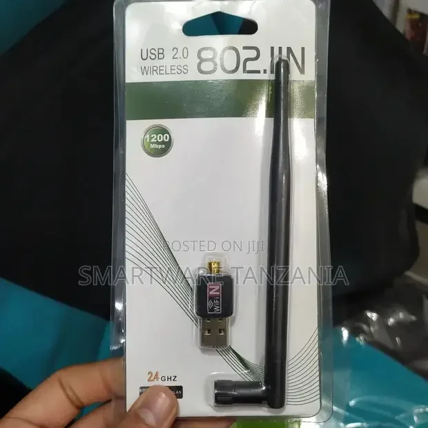 USB Wifi Adapter 802.11b Compatible With Desktop, Laptop, PC