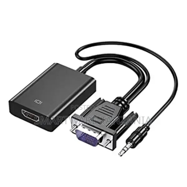 VGA to HDMI Adapter for Connecting Traditional VGA Interface