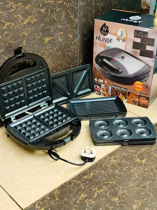 Waffle Maker, Sandwich Toaster Machine Baking Pan, Sandwich