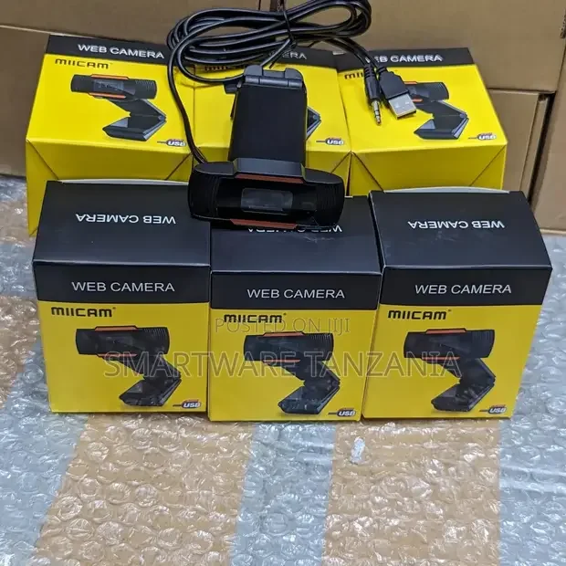 Webcam With Microphone, Usb Desktop Laptop Camera