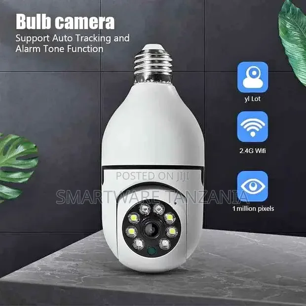 Wifi Light Bulb Camera Security Camera Security Night Vision