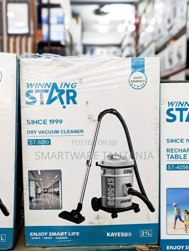 Winning Star St-5030 Dry Vacuum Cleaner 1800w 21l Heavy Duty Canister