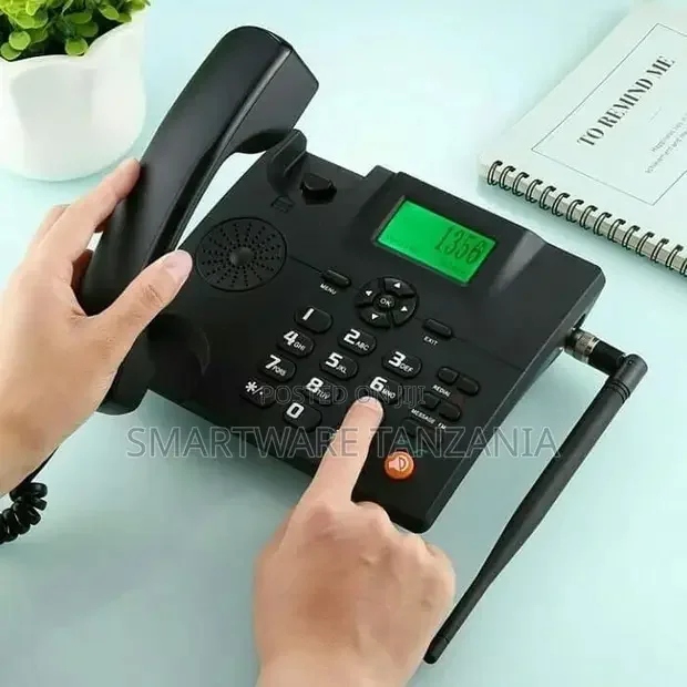 Wireless GSM Desk Phone - Quadband, SMS Function
