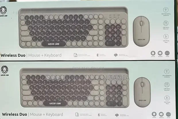 Wireless Keyboard And Mouse Combo Rechargeable