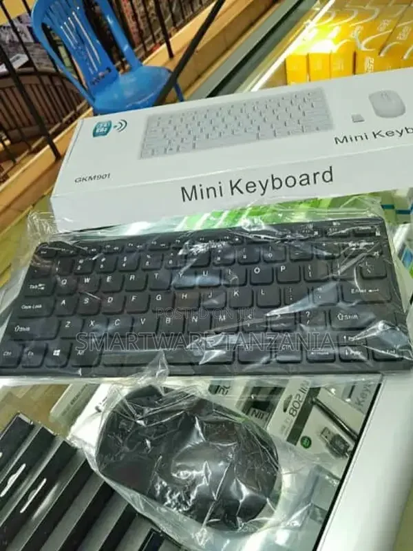 Wireless Keyboard Mouse, Light-weight For Pcs, Laptops, TVS