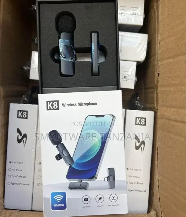Wireless Mic Noise Cancallation Plug Play Microphone