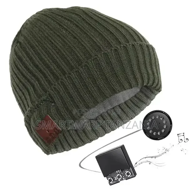 Wireless Music Hat With Built-in Headphone
