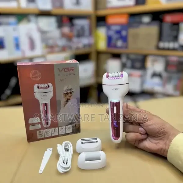 Women Painless Touch Facial Body Hair Removal Epilator Shave