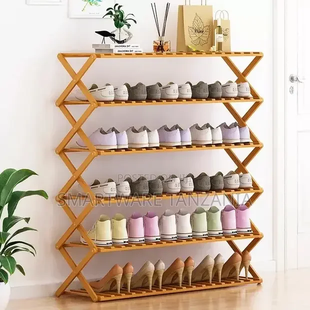 Wooden Shoes Rack