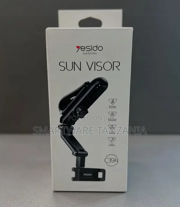 Yesido C194 Sun Visor Phone Holder - Multi-Scene 360 Rotation Mount