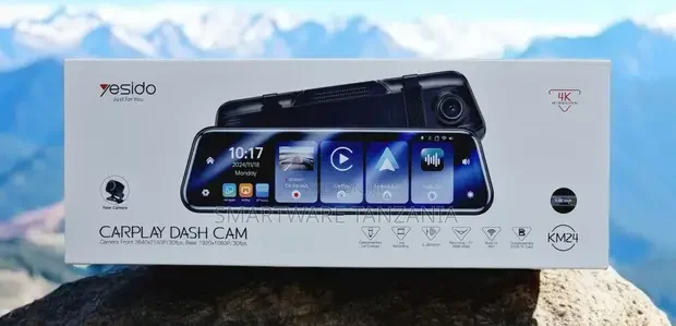 Yesido Km24 Carplay Dash Cam, Apple Carplay And Android Auto